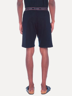 Short Tommy Hilfiger Sleepwear Logo Lounge Azul Marinho