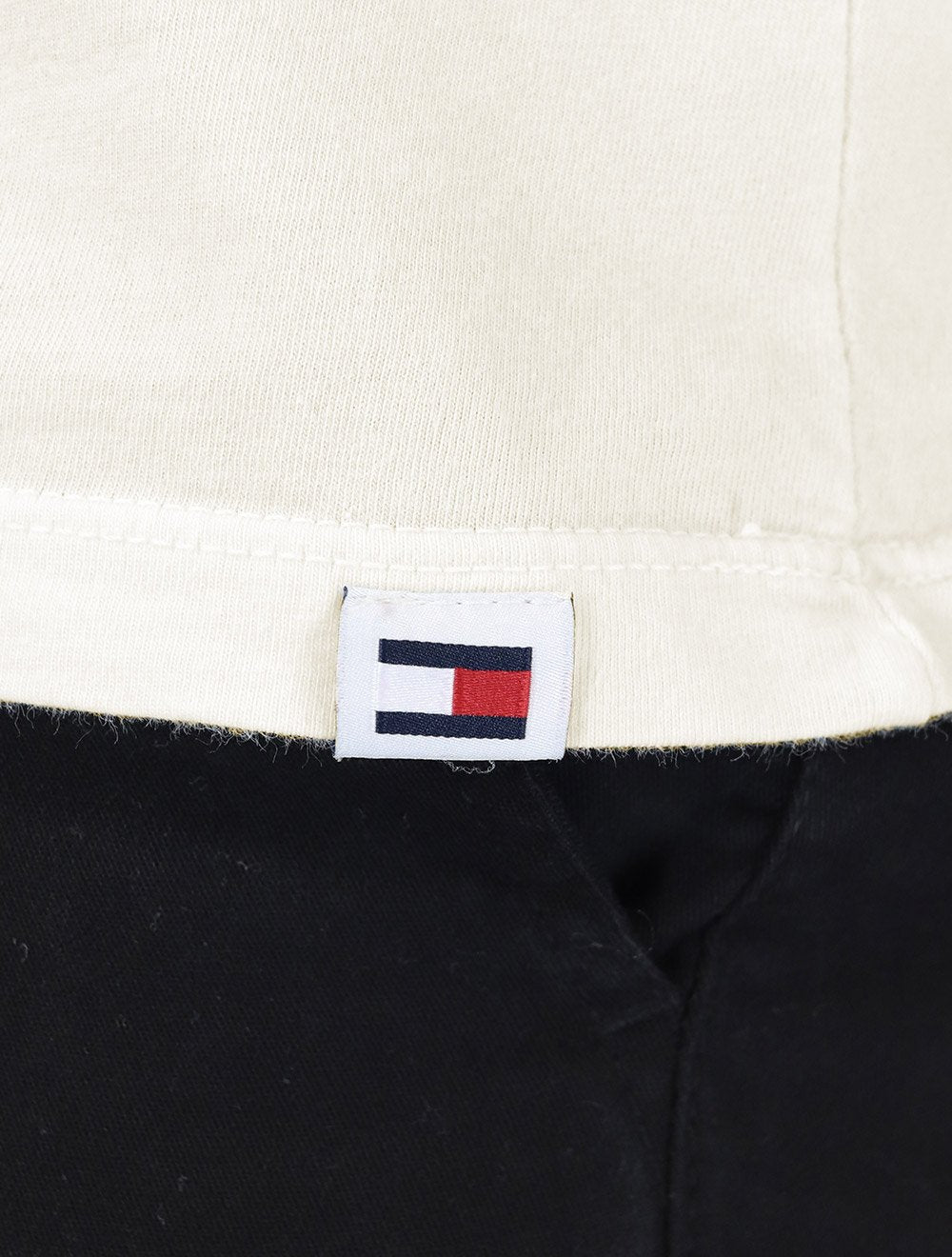Camiseta Tommy Jeans Masculina Linear Gel Off-White