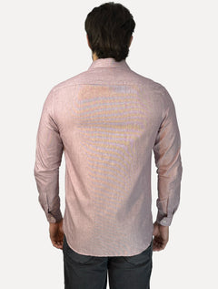 Camisa Dudalina Masculina Slim Fit Superfine Tricoline Cotton Vinho
