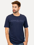 Camiseta John John Masculina JJ Logo Azul