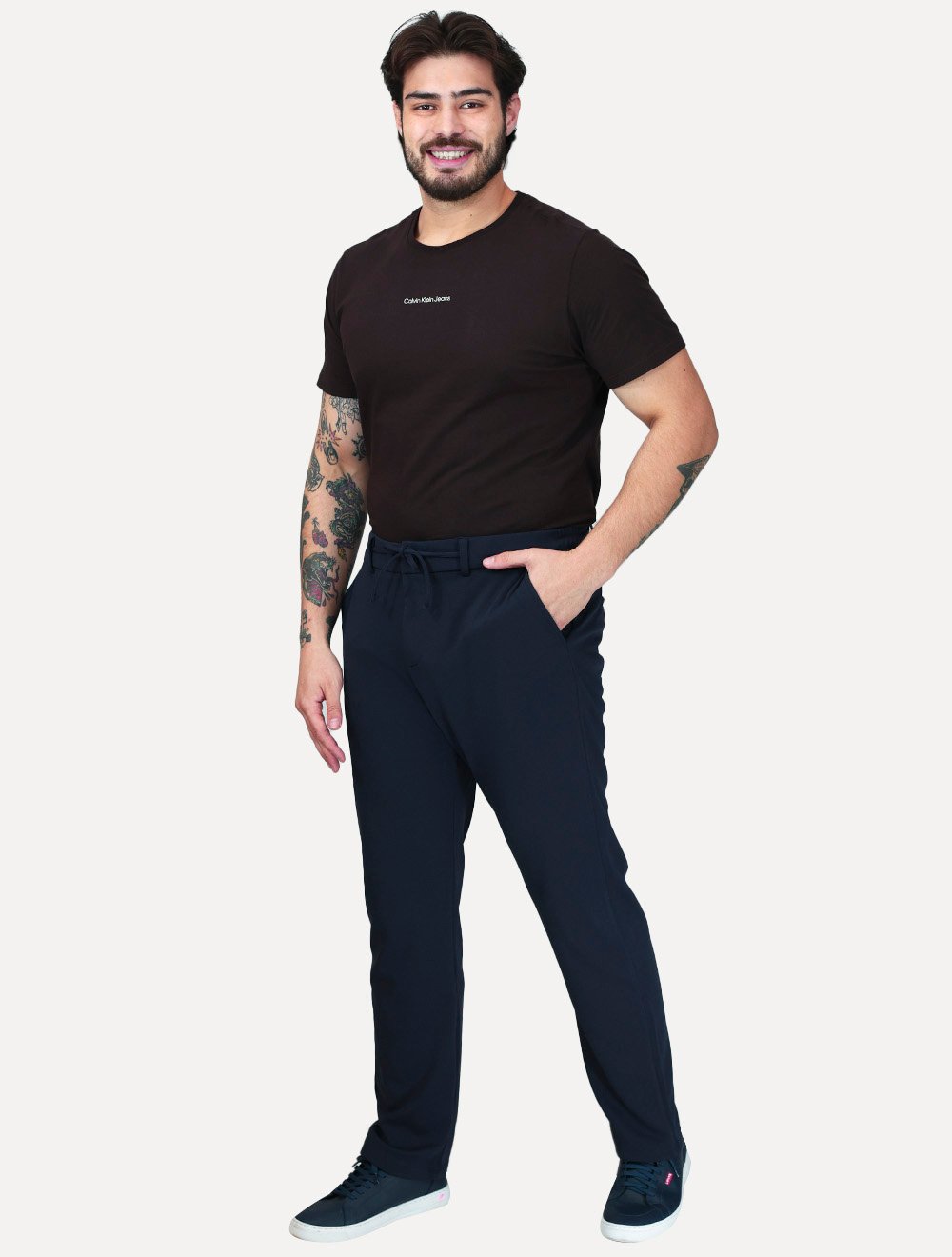 Calça Pellini Masculina Sport Classic Azul Marinho