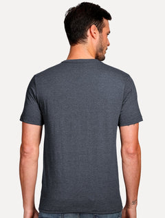 Camiseta Aramis Masculina Basic Lisa Navy Icon Marinho Mescla