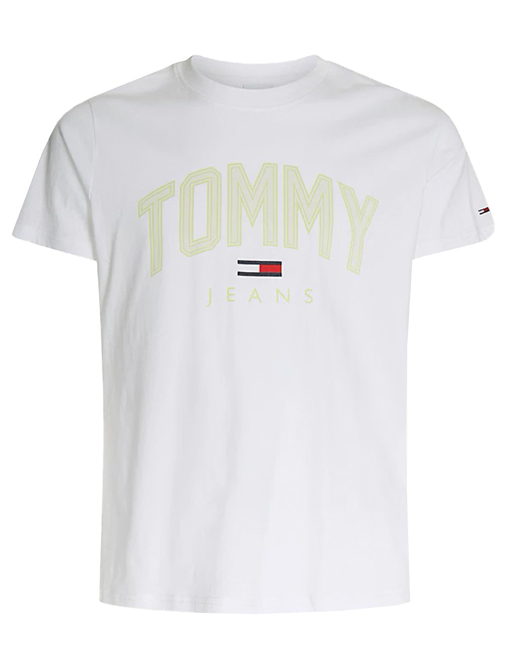 Camiseta Tommy Jeans Masculina Shadow Print Branca