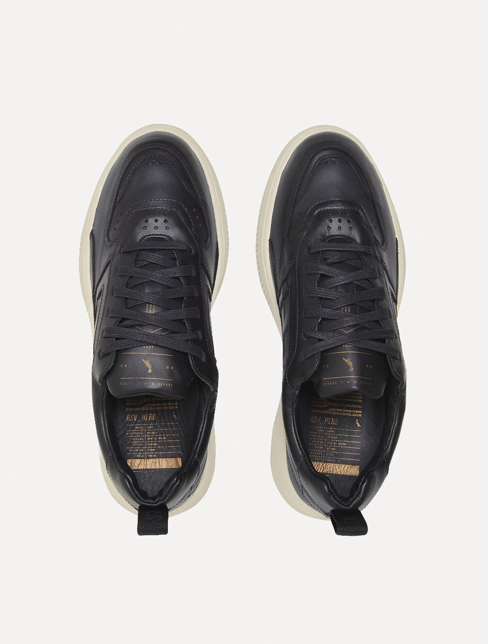 Tênis Reserva Masculino Couro #223 Hero Preto