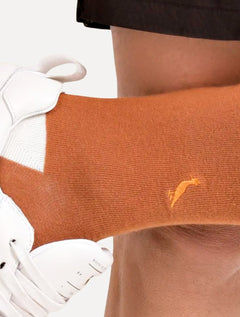 Meia Reserva Masculina Cano Alto Colors Marrom