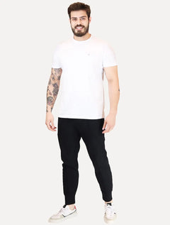 Calça Moletom Empório Armani Masculina Jogger Pocket Zip Azul Marinho