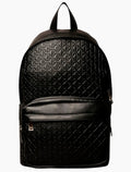 Mochila Calvin Klein Monograma CK Relevo Preta