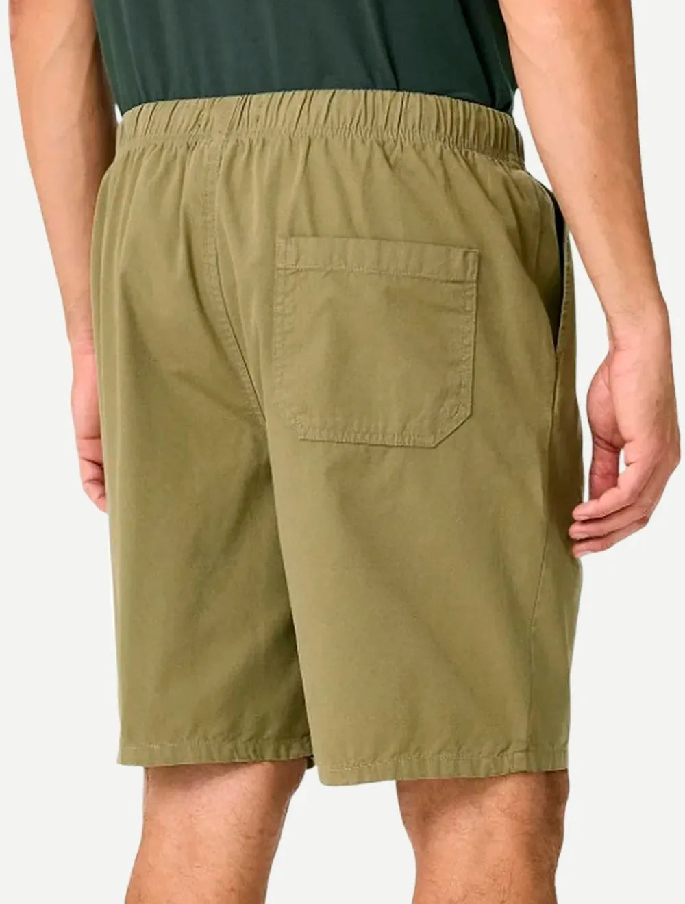 Bermuda Dudalina Masculina Right Fit Elástico Verde Claro
