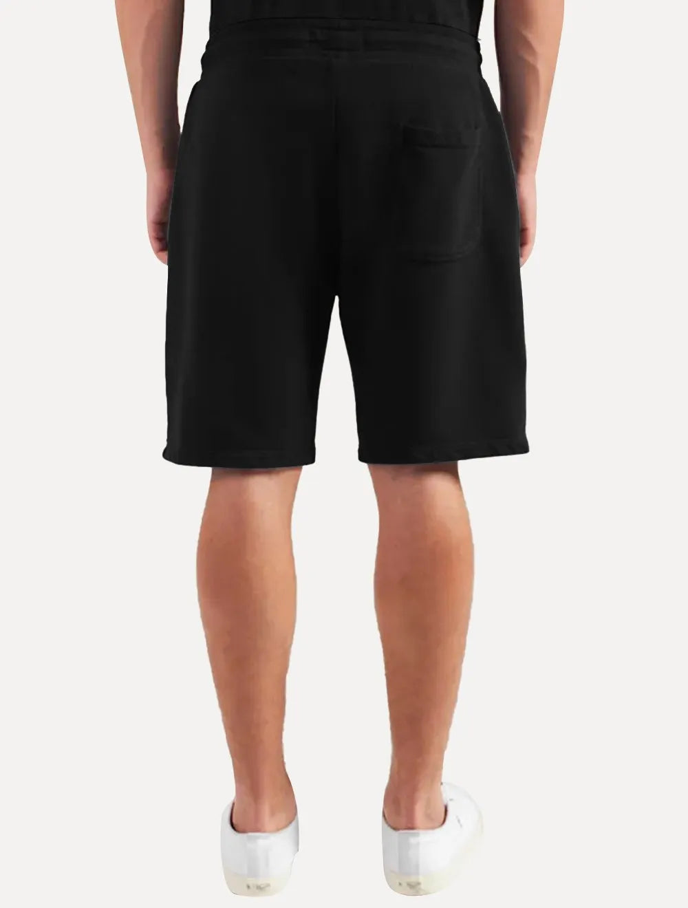 Bermuda Original Penguin Masculina Moletom Slim Patch Preta