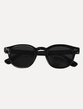 Óculos de Sol Reserva Masculino Thin Rounded Preto