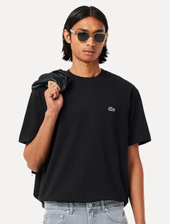 Camiseta Lacoste Masculina Classic Basic Cotton Preta