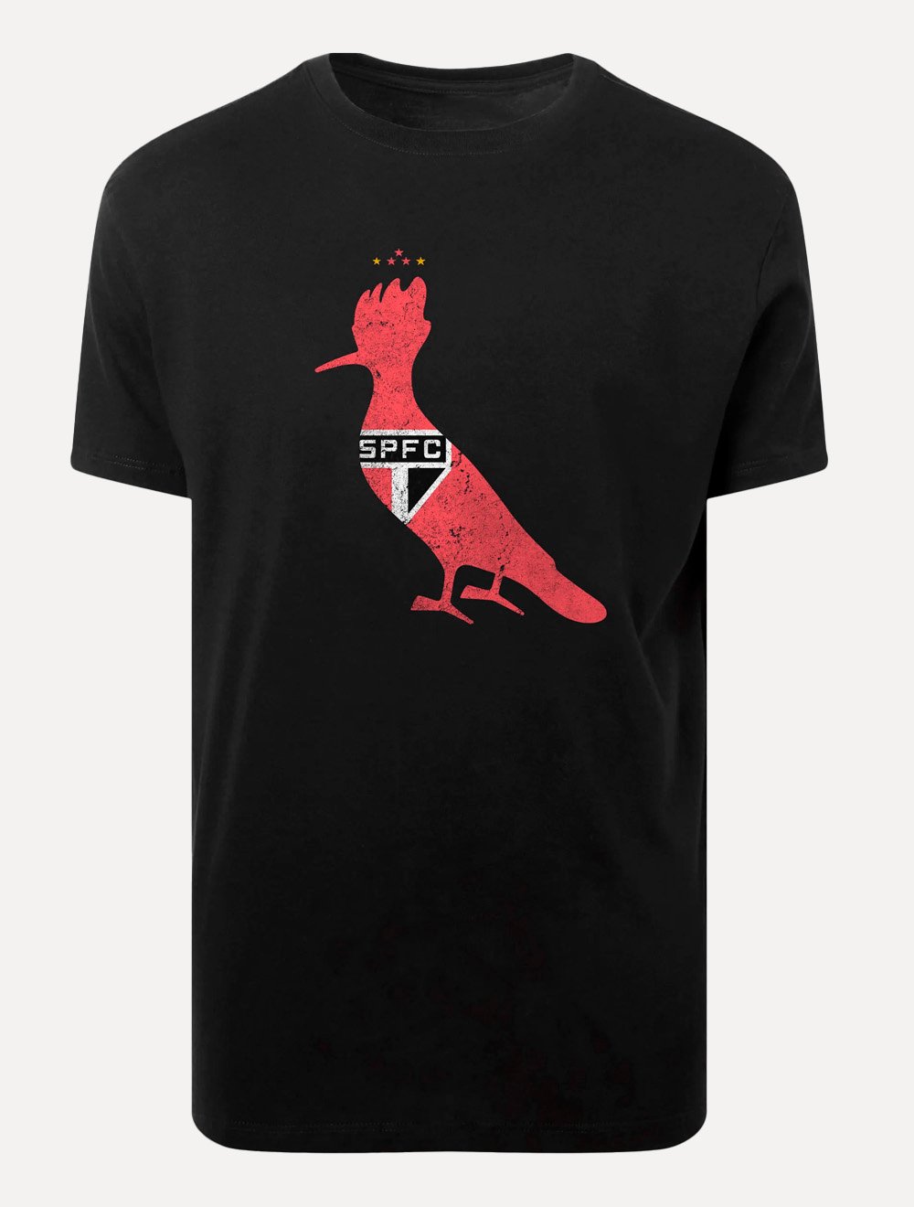Camiseta Reserva Masculina Bust Woodpecker SPFC Preta
