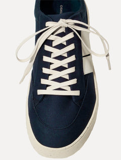 Tênis Osklen Masculino Lona Canvas AG Sneaker Azul Marinho