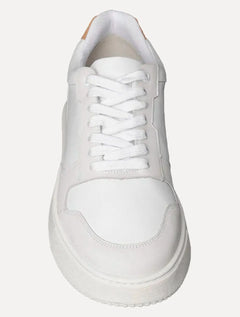 Tênis Calvin Klein Jeans Masculino Baixo Chunky Layers Branco
