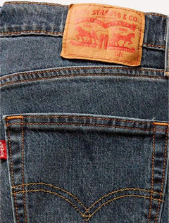 Calça Levis Jeans Masculina 511 Slim Stretch Wear Matte Blue Médio