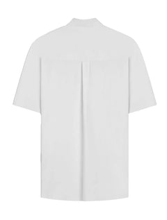 Camisa VR Masculina Casual Manga Curta Pocket Silicon Oil Branca