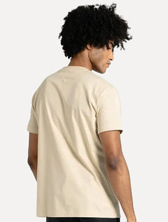 Camiseta Tommy Hilfiger Masculina Essential Cotton Creme