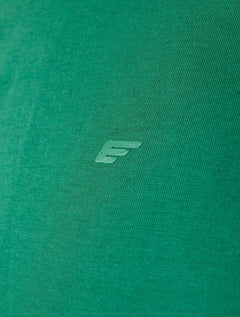 Camiseta Ellus Masculina Cotton Fine Easa Duocolor Verde Bandeira