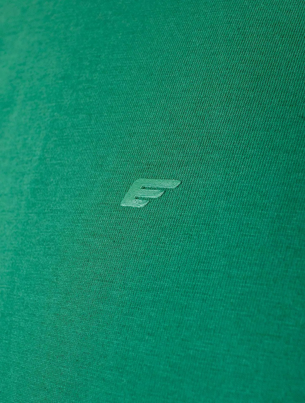 Camiseta Ellus Masculina Cotton Fine Easa Duocolor Verde Bandeira