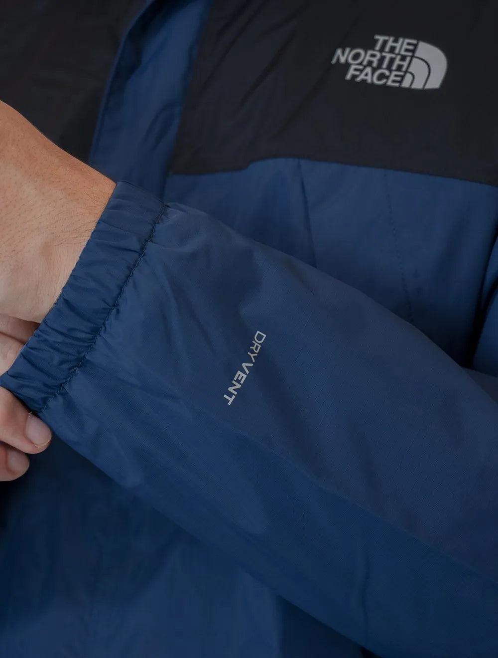 Jaqueta The North Face Masculina Corta-Vento Antora Azul Escuro