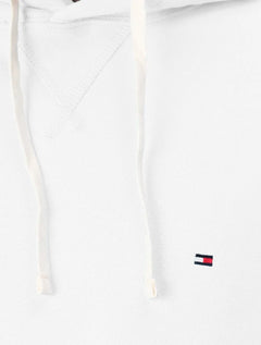 Moletom Tommy Hilfiger Masculino Essential Fleece Hoody Flag Branco