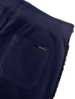 Bermuda Aeropostale Moletom Masculina A87/NYC Flag Tape Azul Marinho