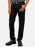 Calça Tommy Hilfiger Masculina Slim Straight Denton Chelsea Preta
