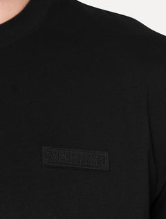 Camiseta Armani Exchange Masculina Regular Rubber Logo Preta