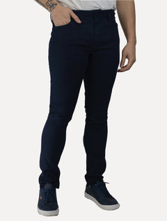 Calça Reserva Jeans Masculina Skinny Color Five Pockets Azul Marinho