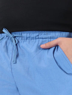 Short Foxton Masculino Linho Pier Casual Azul