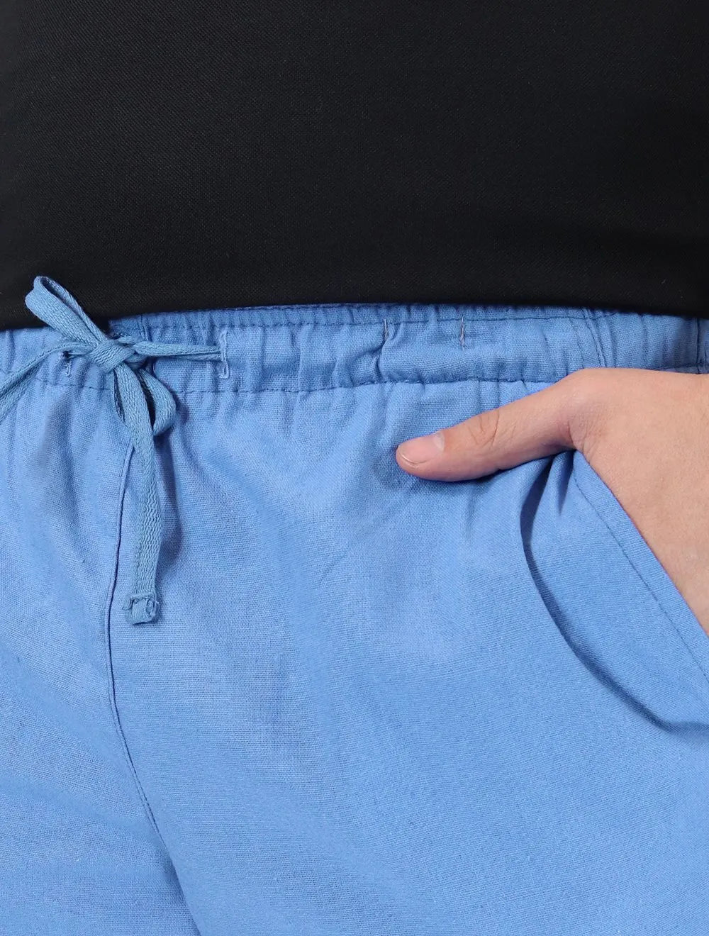 Short Foxton Masculino Linho Pier Casual Azul