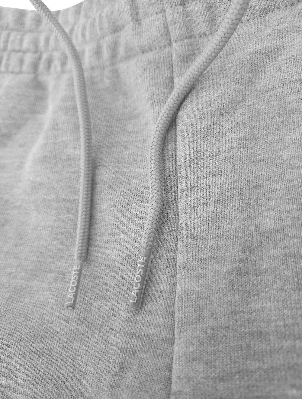 Calça Lacoste Moletom Masculina Croco Logo 1927 Cinza Mescla