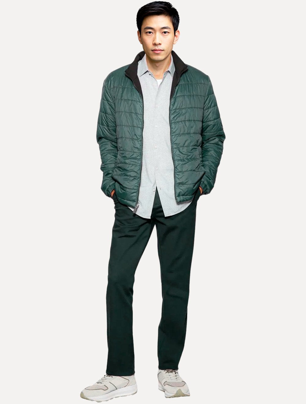 Camisa Aramis Masculina Manga Curta Slim Modal Boa Vista Azul Claro