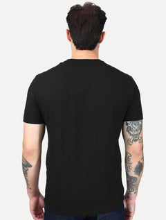 Camiseta K&J Black Premium Viscose Flex Preto