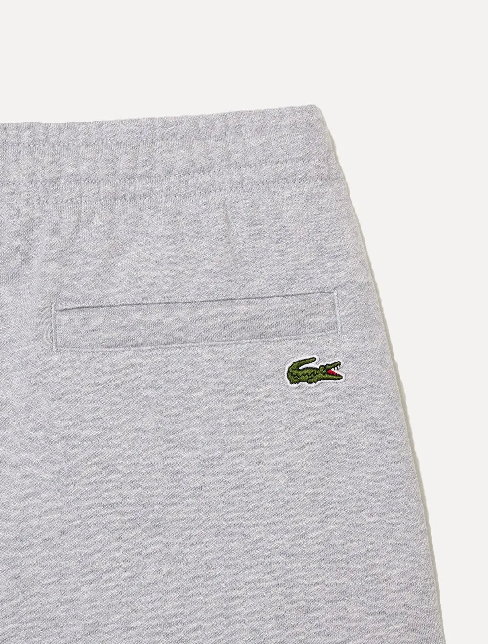 Kit Bermudas Masculina Calvin Klein Jeans e Lacoste | Moletom Preta/Cinza Mescla