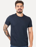 Camiseta Guess Big Logo Los Angeles Bordado Azul Marinho