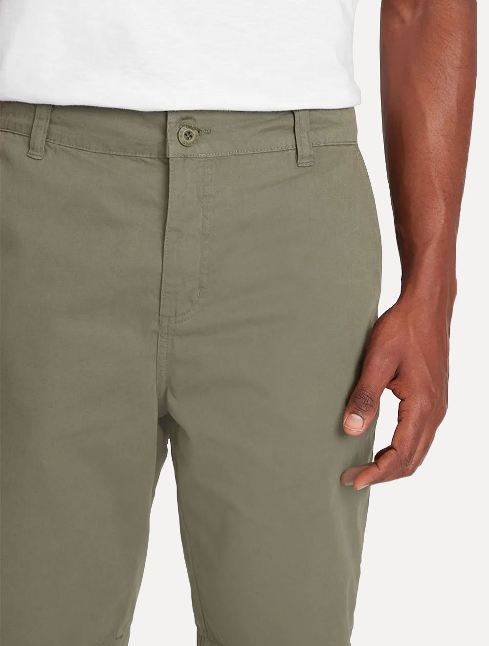 Bermuda Aramis Masculina Chino Color Essential Verde Militar