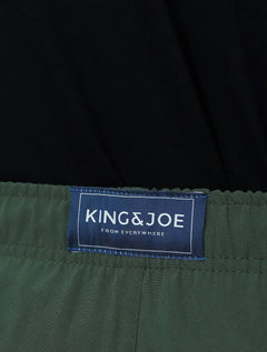 Short King & Joe Masculina Nylon Flex Colors Verde
