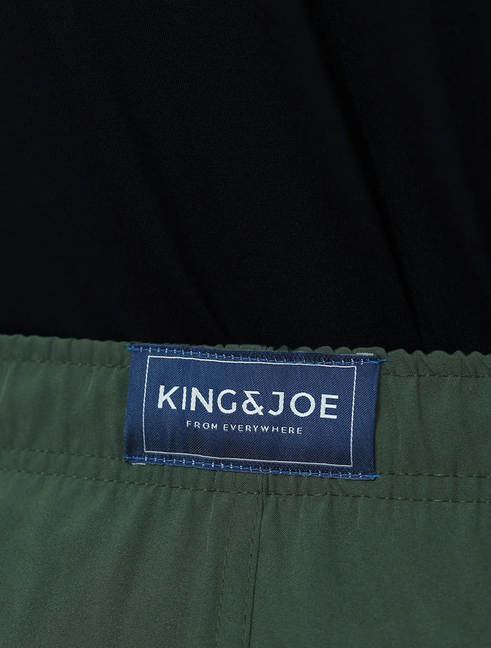 Short King & Joe Masculina Nylon Flex Colors Verde