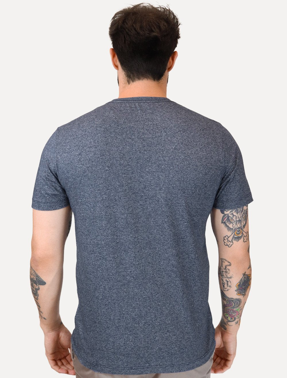 Camiseta Aramis Masculina Moline Lisa Mono Icon Azul Marinho