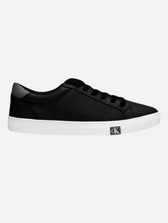 Tênis Calvin Klein Jeans Masculino Couro Project Queima Preto