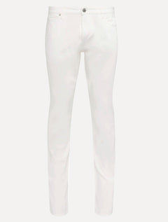 Calça Jeans Empório Armani Masculina J06 Slim Fit Cintura Baixa Branca