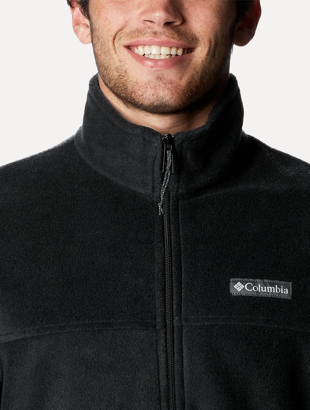 Jaqueta Columbia Masculina Fleece Steens Mountain Full Zip Preta