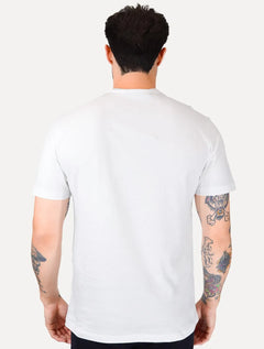 Camiseta Aramis Masculina Estampa Icon Branca