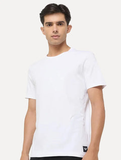 Kit Camisetas Empório Armani Masculina C-Neck Preta e Branca