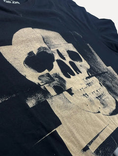 Camiseta John John Masculina Relaxed Complex Skull Preta