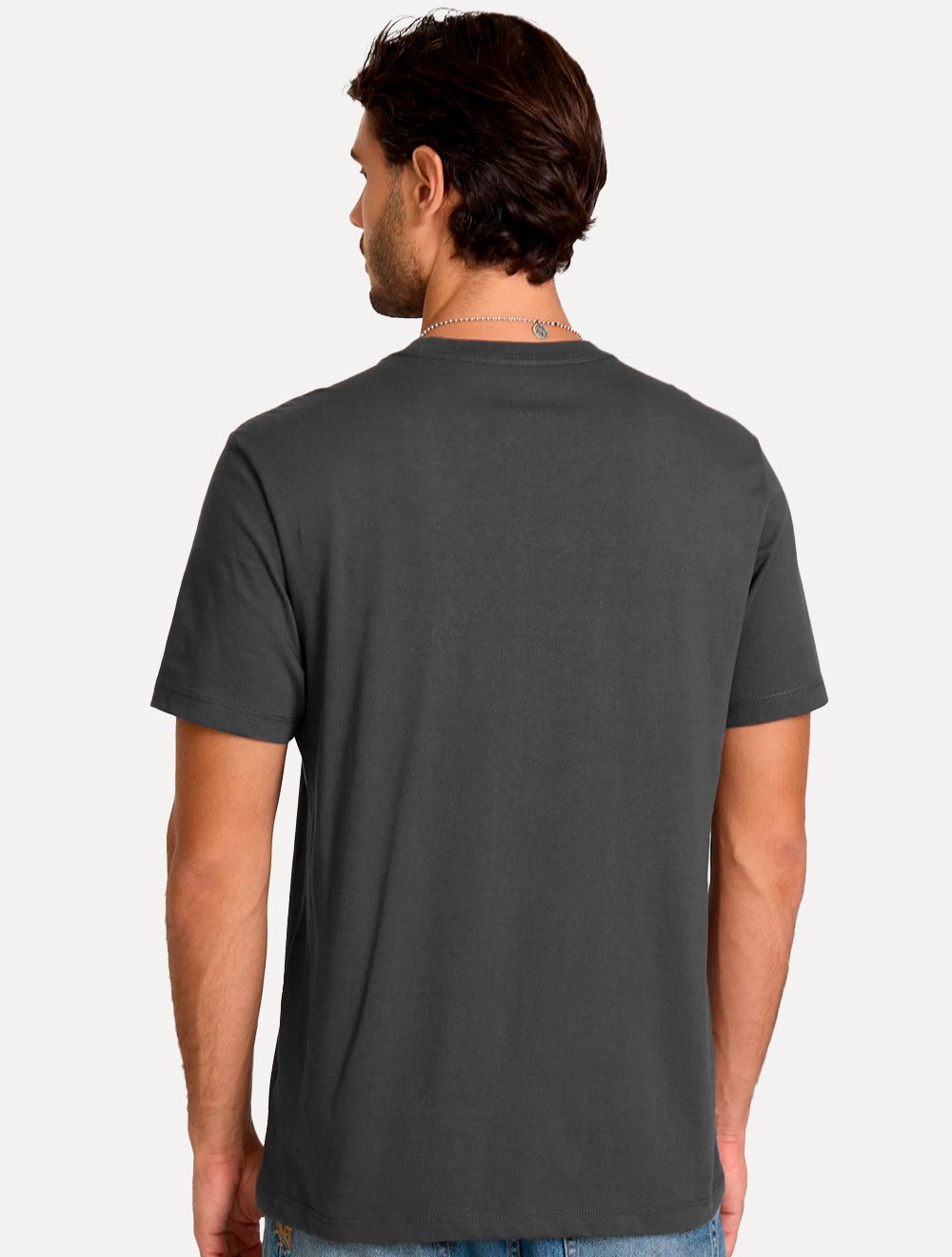 Camiseta John John Masculina Regular Fit Unlimited Cinza Escuro