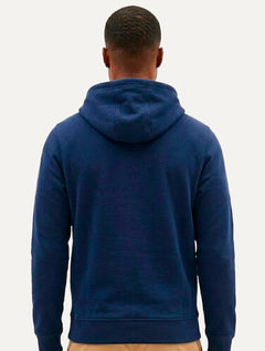 Moletom Tommy Hilfiger Masculino Hoodie Logo Core Azul Marinho
