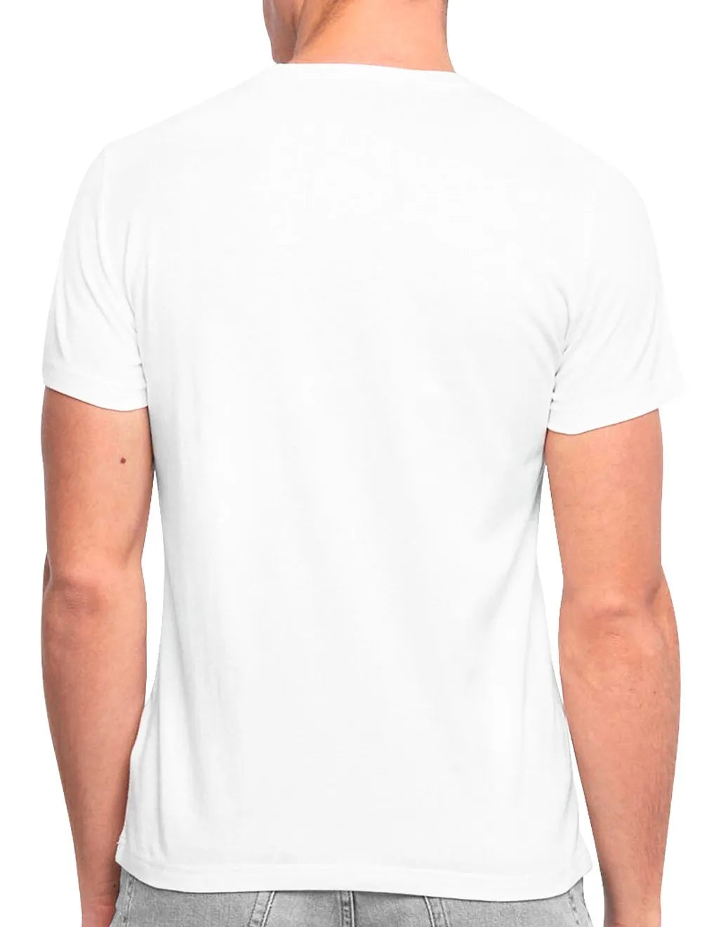 Camiseta Tommy Jeans Masculina Essential Script Tee Branca