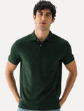 Polo Aramis Masculina Basic Piquet Mono Verde Escuro